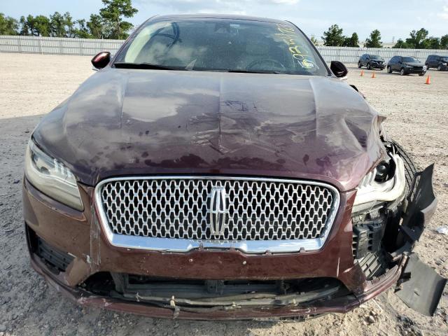 3LN6L5E96HR646253 - 2017 LINCOLN MKZ RESERVE ბურგუნდია ფოტო 5