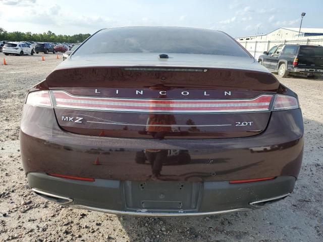 3LN6L5E96HR646253 - 2017 LINCOLN MKZ RESERVE ბურგუნდია ფოტო 6