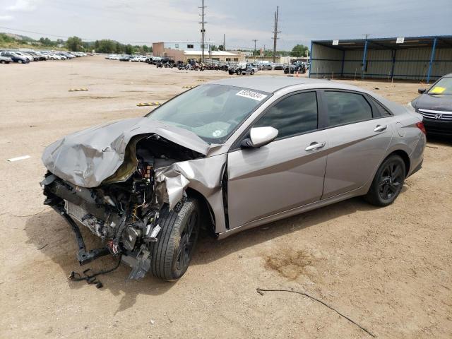 KMHLS4AG2MU066277 - 2021 HYUNDAI ELANTRA SEL SILVER photo 1