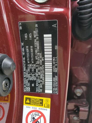 5TDJKRFH7FS077079 - 2015 TOYOTA HIGHLANDER XLE MAROON photo 13