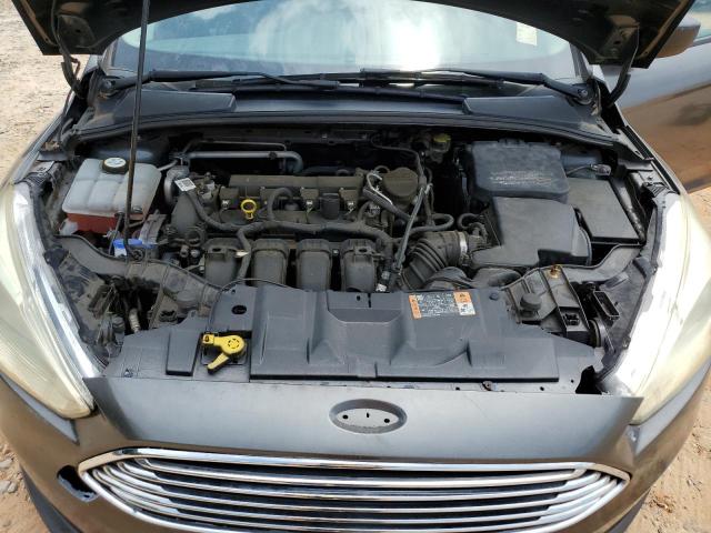 1FADP3E27GL241366 - 2016 FORD FOCUS S GRAY photo 11