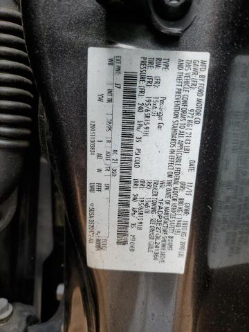 1FADP3E27GL241366 - 2016 FORD FOCUS S GRAY photo 12