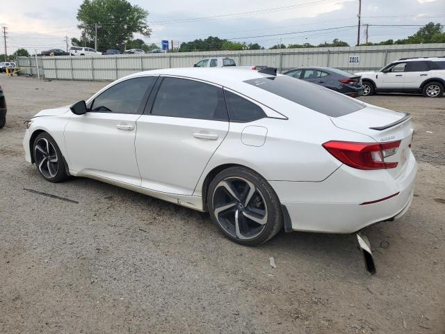 1HGCV1F37NA068143 - 2022 HONDA ACCORD SPORT WHITE photo 2