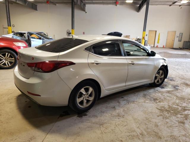 5NPDH4AE5FH640714 - 2015 HYUNDAI ELANTRA SE SILVER photo 3