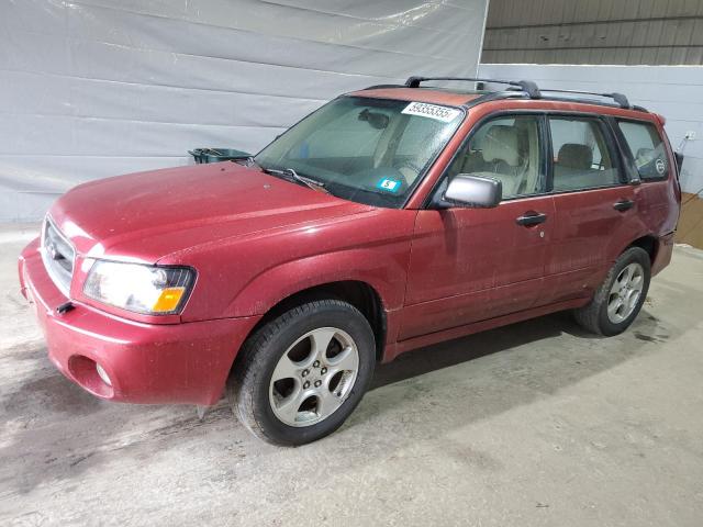 JF1SG65664H755297 - 2004 SUBARU FORESTER 2.5XS RED photo 1