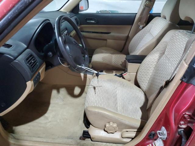 JF1SG65664H755297 - 2004 SUBARU FORESTER 2.5XS RED photo 7
