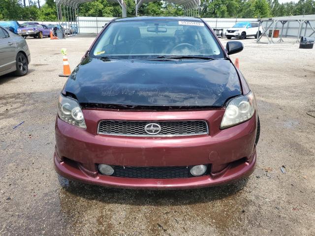 JTKDE177060070644 - 2006 TOYOTA SCION TC 勃艮第红 照片 5