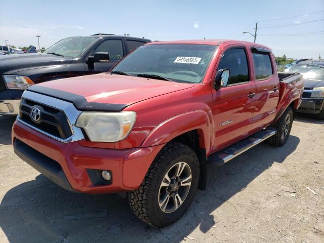 5TFJU4GN1FX066607 - 2015 TOYOTA TACOMA DOUBLE CAB PRERUNNER RED photo 1