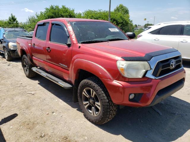 5TFJU4GN1FX066607 - 2015 TOYOTA TACOMA DOUBLE CAB PRERUNNER RED photo 4