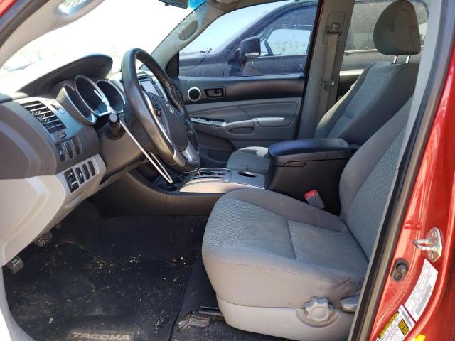 5TFJU4GN1FX066607 - 2015 TOYOTA TACOMA DOUBLE CAB PRERUNNER RED photo 7