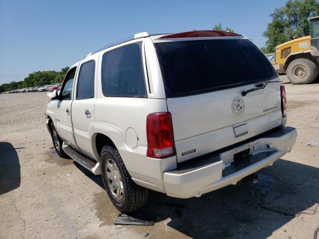 1GYEK63N13R174065 - 2003 CADILLAC ESCALADE LUXURY WHITE photo 2