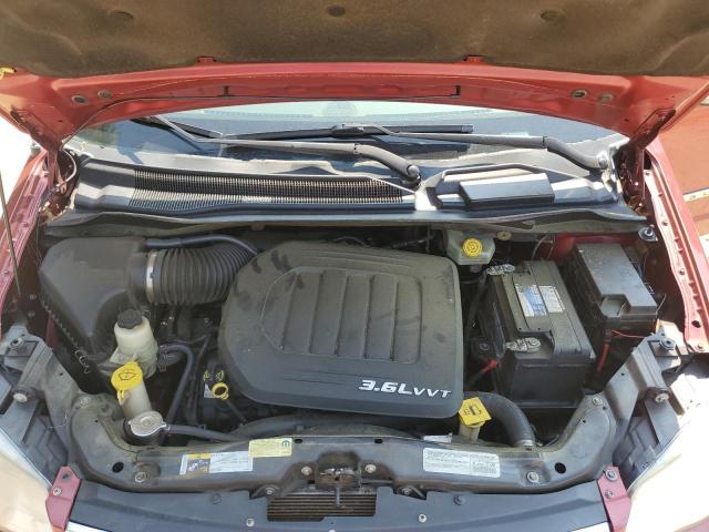 2C4RC1CG2FR573493 - 2015 CHRYSLER TOWN & COU TOURING L RED photo 12