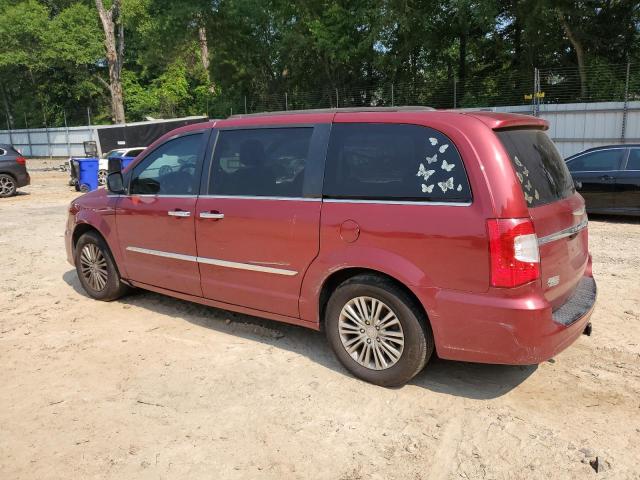 2C4RC1CG2FR573493 - 2015 CHRYSLER TOWN & COU TOURING L RED photo 2