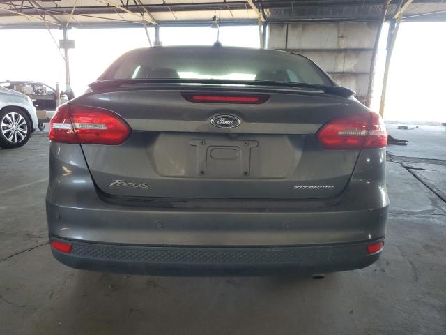 1FADP3J21JL205279 - 2018 FORD FOCUS TITANIUM GRAY photo 6