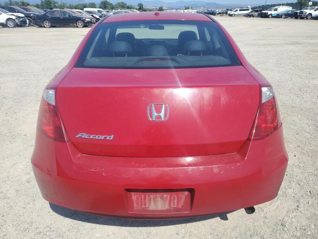 1HGCS12888A012307 - 2008 HONDA ACCORD EXL წითელი ფოტო 6