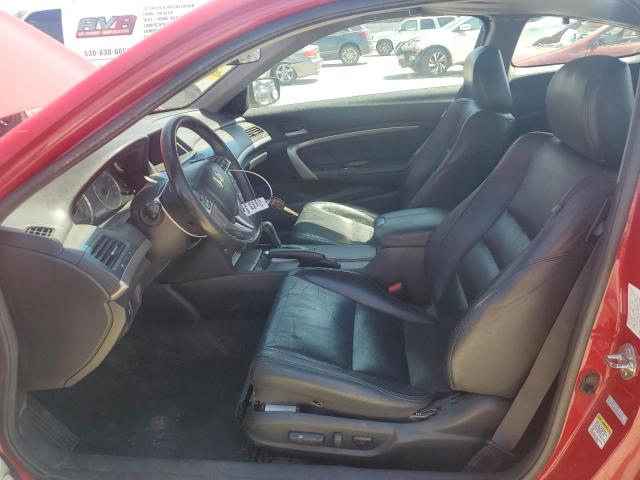 1HGCS12888A012307 - 2008 HONDA ACCORD EXL წითელი ფოტო 7