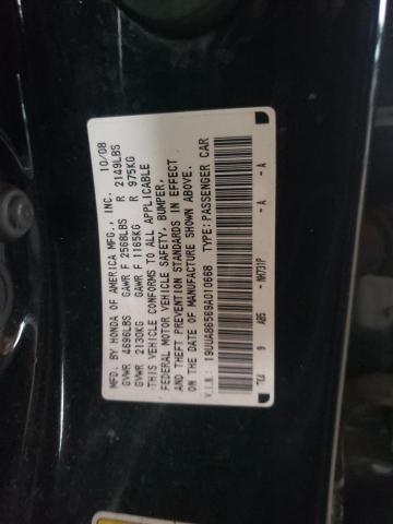 19UUA86569A010668 - 2009 ACURA TL BLACK photo 12