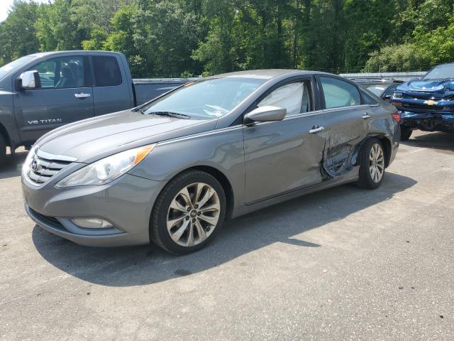 5NPEC4AC1DH713527 - 2013 HYUNDAI SONATA SE ნაცრისფერი ფოტო 2