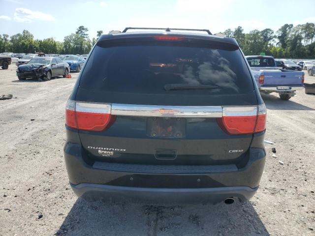 1C4RDHDG5CC121031 - 2012 DODGE DURANGO CREW BLACK photo 6