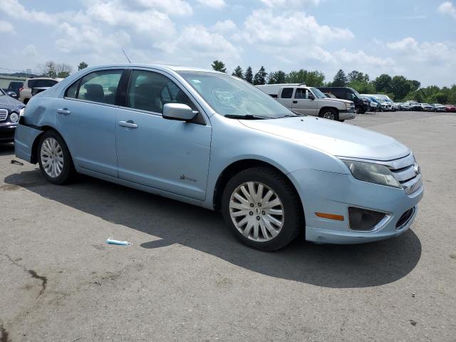 3FADP0L32AR294348 - 2010 FORD FUSION HYBRID TURQUOISE photo 4