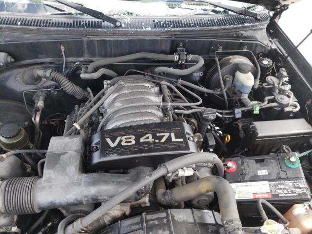 5TBRT3417YS053654 - 2000 TOYOTA TUNDRA ACCESS CAB 黑色 照片 11