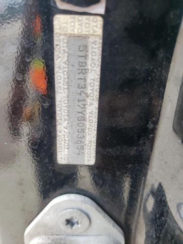 5TBRT3417YS053654 - 2000 TOYOTA TUNDRA ACCESS CAB 黑色 照片 12