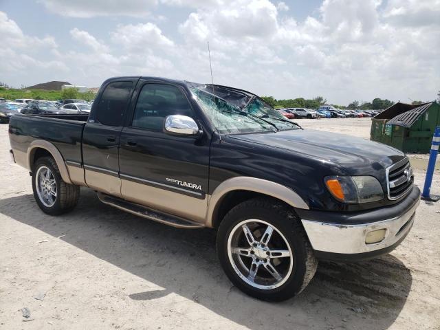 5TBRT3417YS053654 - 2000 TOYOTA TUNDRA ACCESS CAB 黑色 照片 4