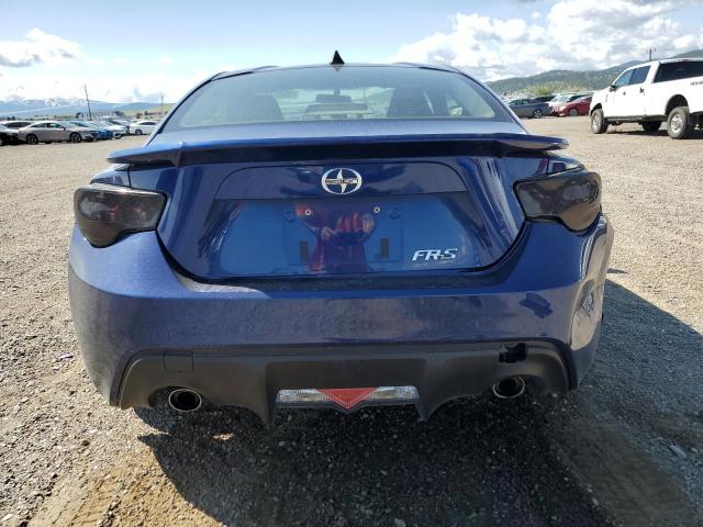 JF1ZNAA10E8706891 - 2014 TOYOTA SCION FR-S BLUE photo 6