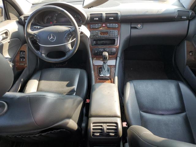 WDBRF61J23F347877 - 2003 MERCEDES-BENZ C 240 SILVER photo 8