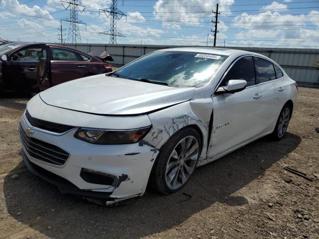 1G1ZH5SXXGF229292 - 2016 CHEVROLET MALIBU PREMIER WHITE photo 1