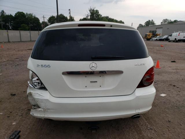 4JGCB75E86A033864 - 2006 MERCEDES-BENZ R500 500 WHITE photo 6