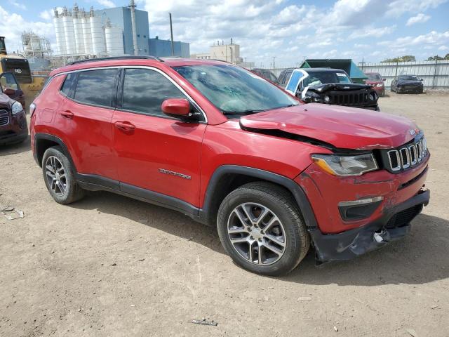 3C4NJCBB0KT668583 - 2019 JEEP COMPASS LATITUDE RED photo 4