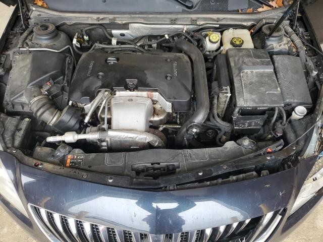 2G4GL5EX3E9322634 - 2014 BUICK REGAL BLUE photo 11