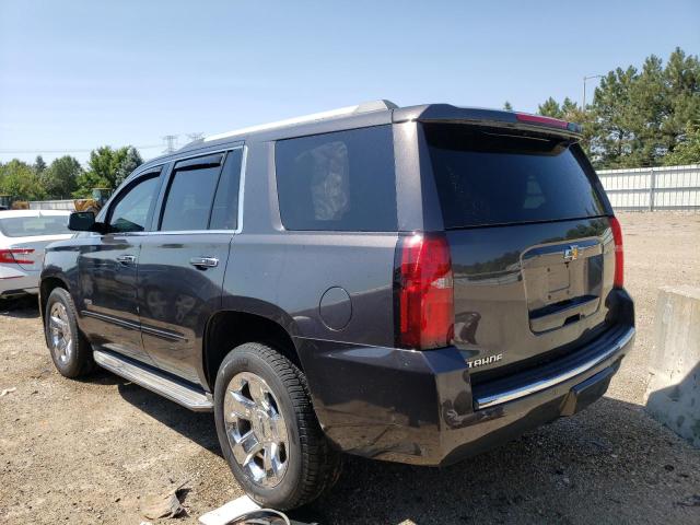 1GNSKCKC7FR171576 - 2015 CHEVROLET TAHOE K1500 LTZ GRAY photo 2