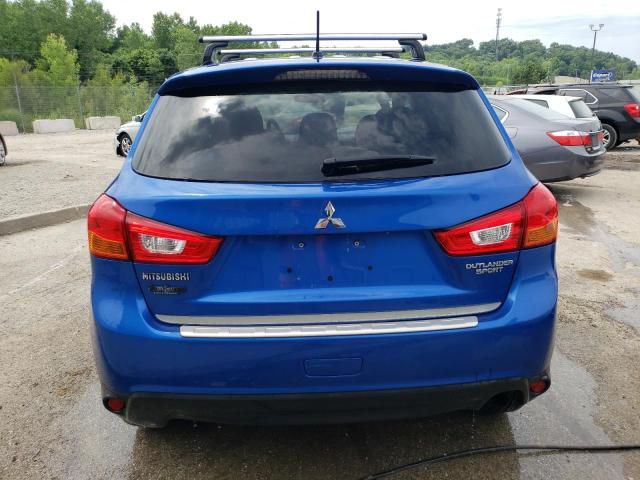 4A4AP3AU9FE038916 - 2015 MITSUBISHI OUTLANDER ES BLUE photo 6