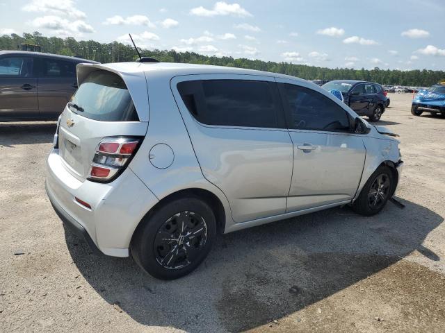 1G1JG6SH2J4103980 - 2018 CHEVROLET SONIC SILVER photo 3