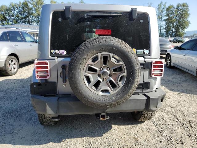 1C4HJWFG8DL608327 - 2013 JEEP WRANGLER RUBICON SILVER photo 6