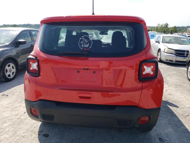 ZACNJBAB5LPL24958 - 2020 JEEP RENEGADE SPORT RED photo 6