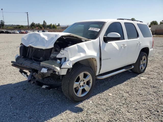 1GNFK13039R214048 - 2009 CHEVROLET TAHOE K1500 LS WHITE photo 1