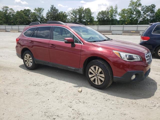 4S4BSBFC5F3320515 - 2015 SUBARU OUTBACK 2.5I PREMIUM MAROON photo 4