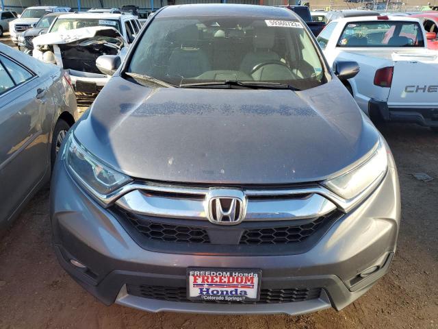 7FARW2H85JE105197 - 2018 HONDA CR-V EXL GRAY photo 5