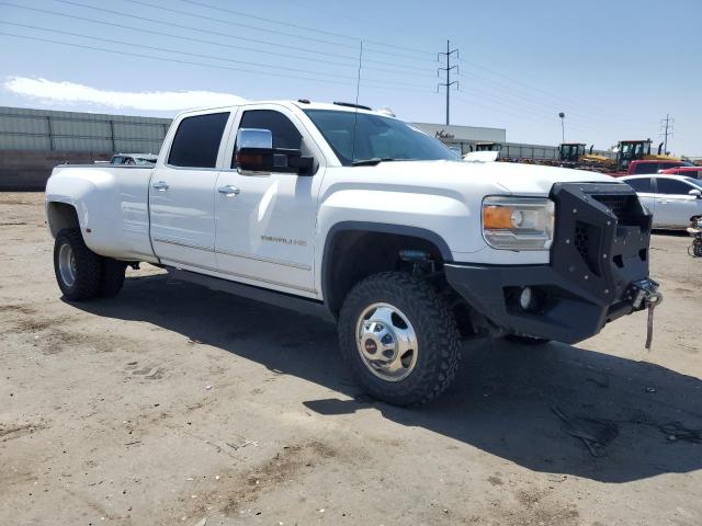 1GT424E83FF511922 - 2015 GMC SIERRA K3500 DENALI WHITE photo 4