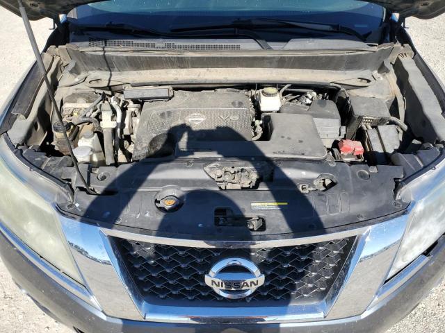 5N1AR2MN5EC676716 - 2014 NISSAN PATHFINDER S GRAY photo 12