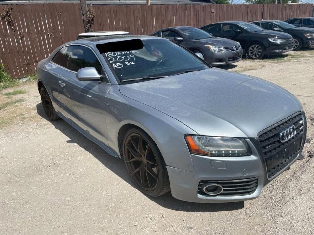 WAUDK78T09A047083 - 2009 AUDI A5 QUATTRO GRAY photo 1