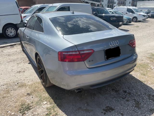 WAUDK78T09A047083 - 2009 AUDI A5 QUATTRO GRAY photo 3