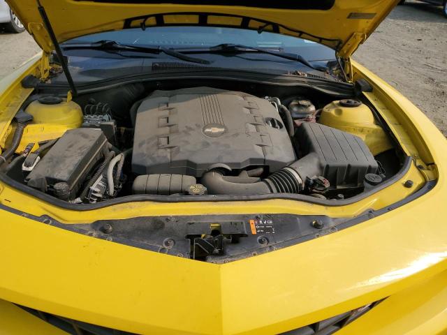 2G1FC1E30D9172673 - 2013 CHEVROLET CAMARO LT ყვითელი ფოტო 11