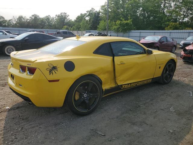 2G1FC1E30D9172673 - 2013 CHEVROLET CAMARO LT ყვითელი ფოტო 3