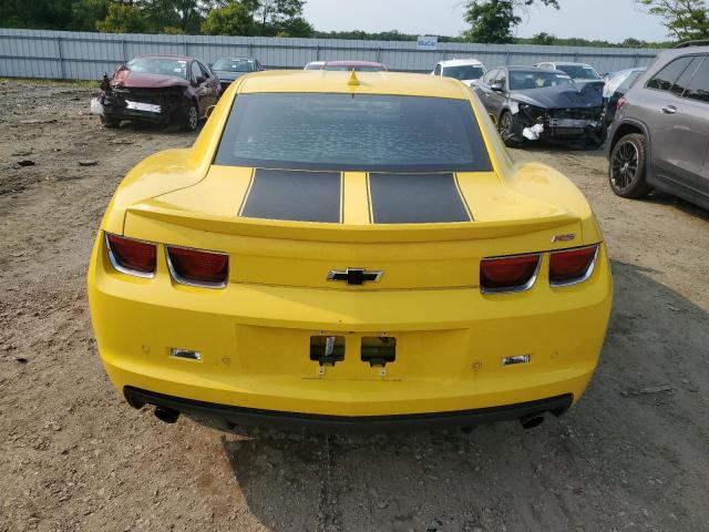 2G1FC1E30D9172673 - 2013 CHEVROLET CAMARO LT ყვითელი ფოტო 6
