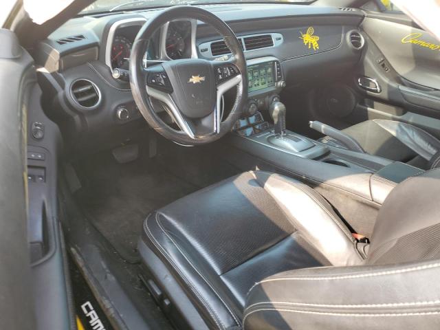 2G1FC1E30D9172673 - 2013 CHEVROLET CAMARO LT ყვითელი ფოტო 8