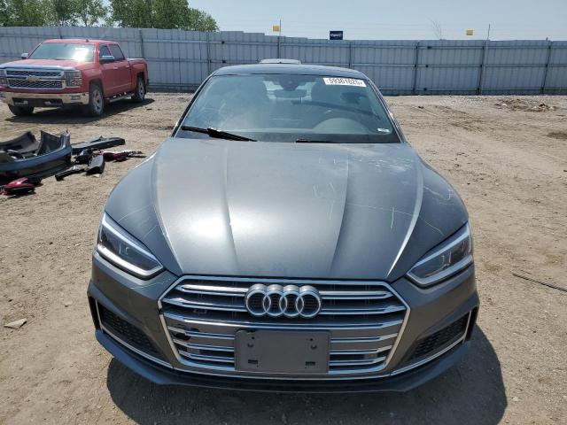 WAUP4AF52JA001512 - 2018 AUDI S5 PREMIUM PLUS GRAY photo 5